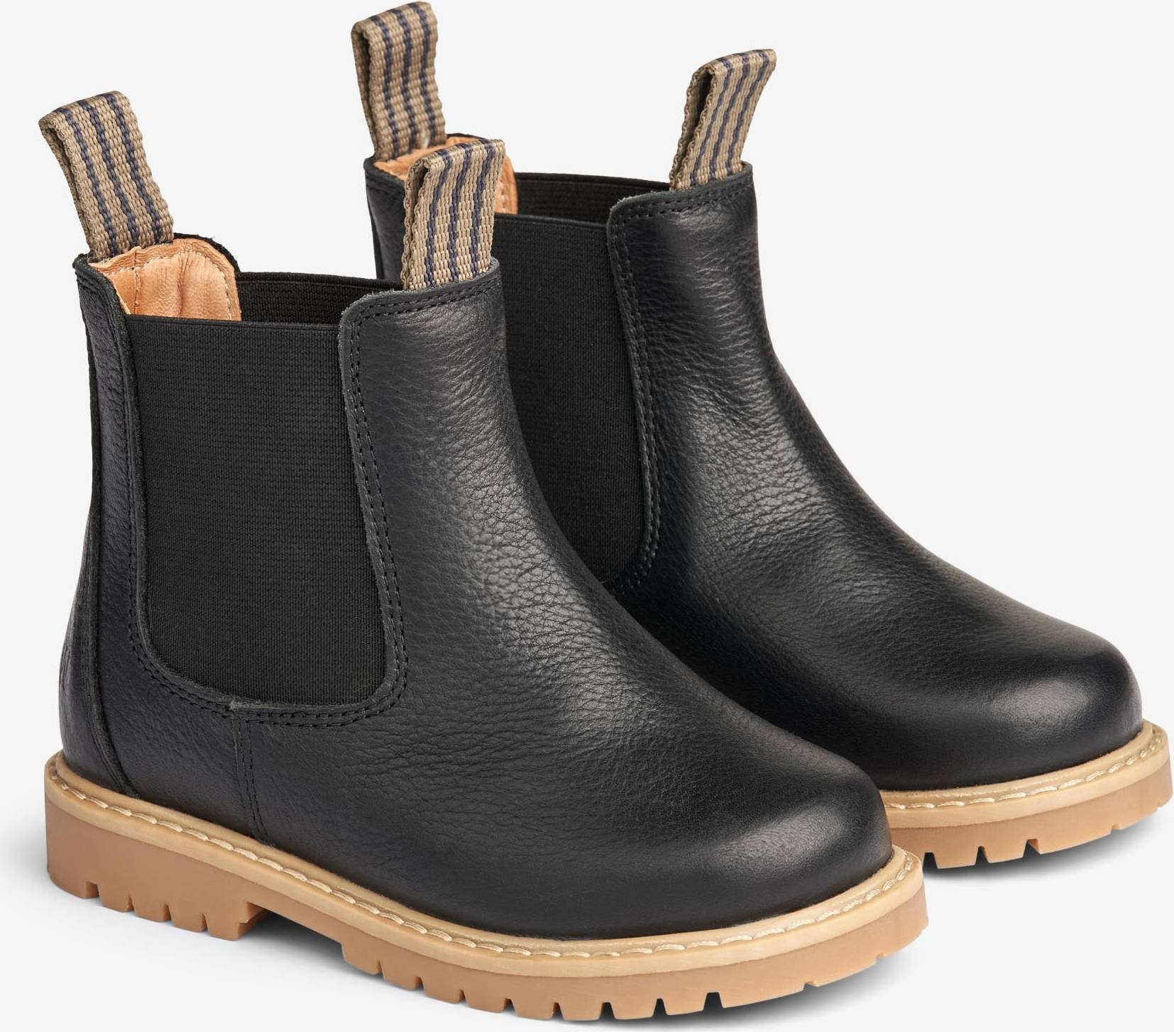 Wheat Chelsea Støvle Caj - Black