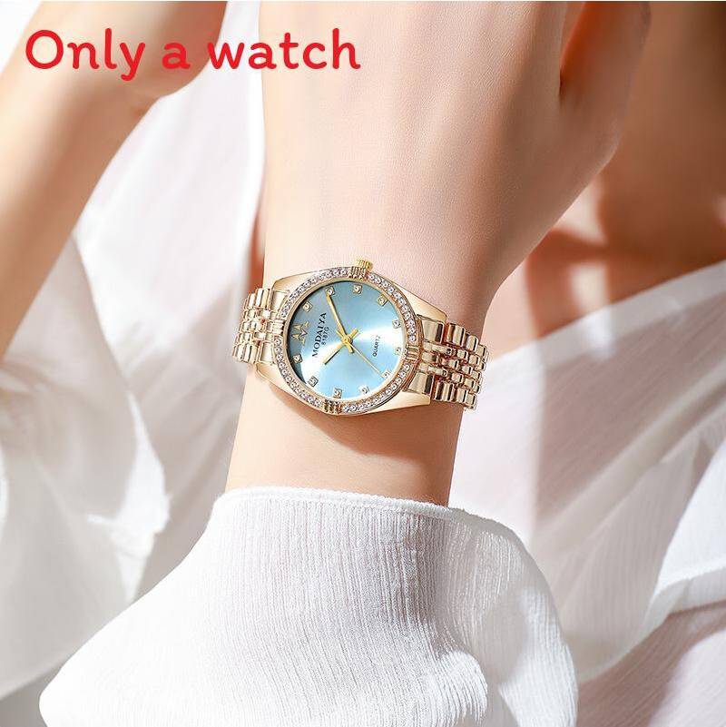 Ladies Quartz Watch With Decorative Rhinestone