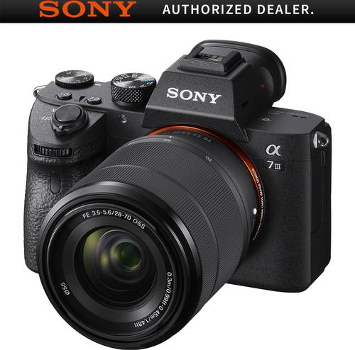 Sony a7 iii mirrorless camera Sony A7 III Mirrorless Full Frame Camera Lens Kit