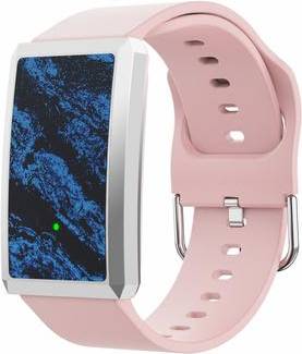 MTP Products F360 Smart Band Puls HRV SpO2 Silicone Stand - Rosa