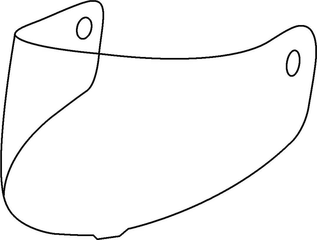 LS2 Model 6 Visor