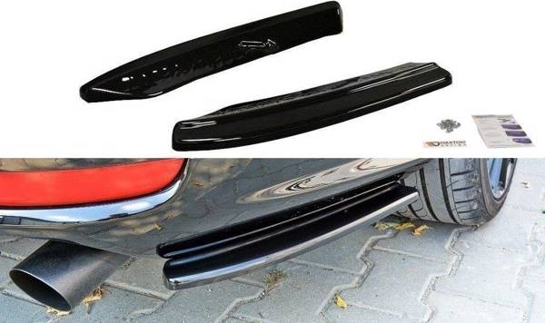 Maxton Volvo V50F R-Design Rear Side Splitters