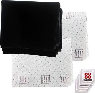Rangemaster cooker hood Spares2Go Filter Filters 3 For Stoves Rangemaster Recirculating Cooker Hood Vent Fan