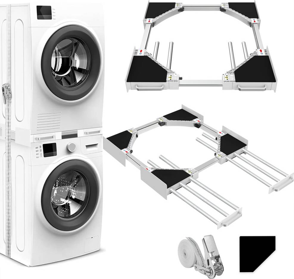 Washing machine stacking kit Universal Adjustable Stacking Shelf Kit