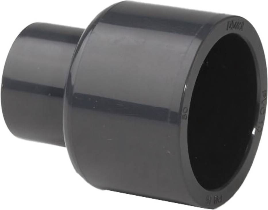 Plastica Grey PVC Reducing Socket 15 Bar