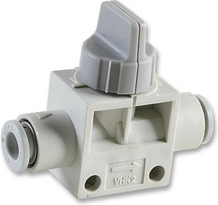 Valvola Pneumatica Controllo Manuale R Push-In 6 mm III