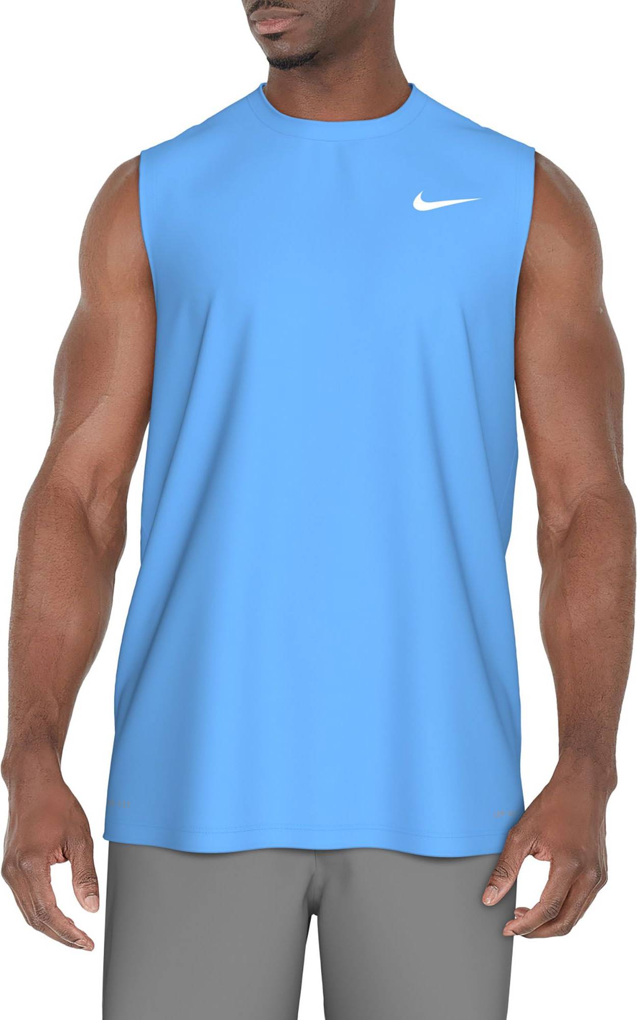 Rash guards Nike Essential Sleeveless Rash Guard - University Blue