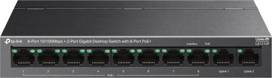 TP-Link LS1210P Network Switch
