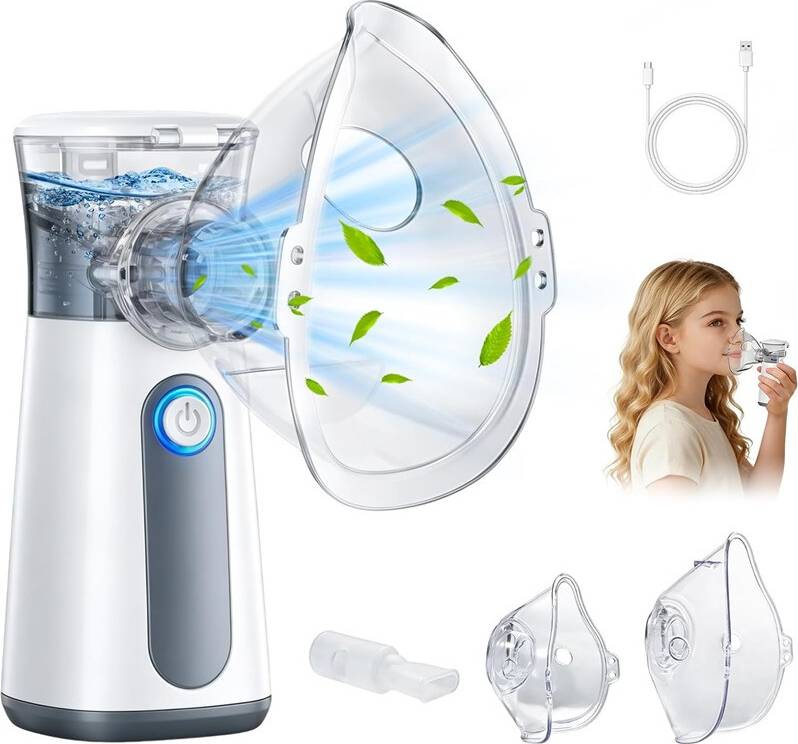 STOYOTU Portable Nebuliser Machine with LED Display