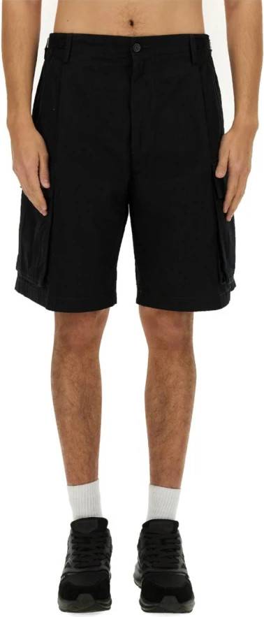 DSquared2 Icon New Generation Ripstop Cargo Shorts - Bomull