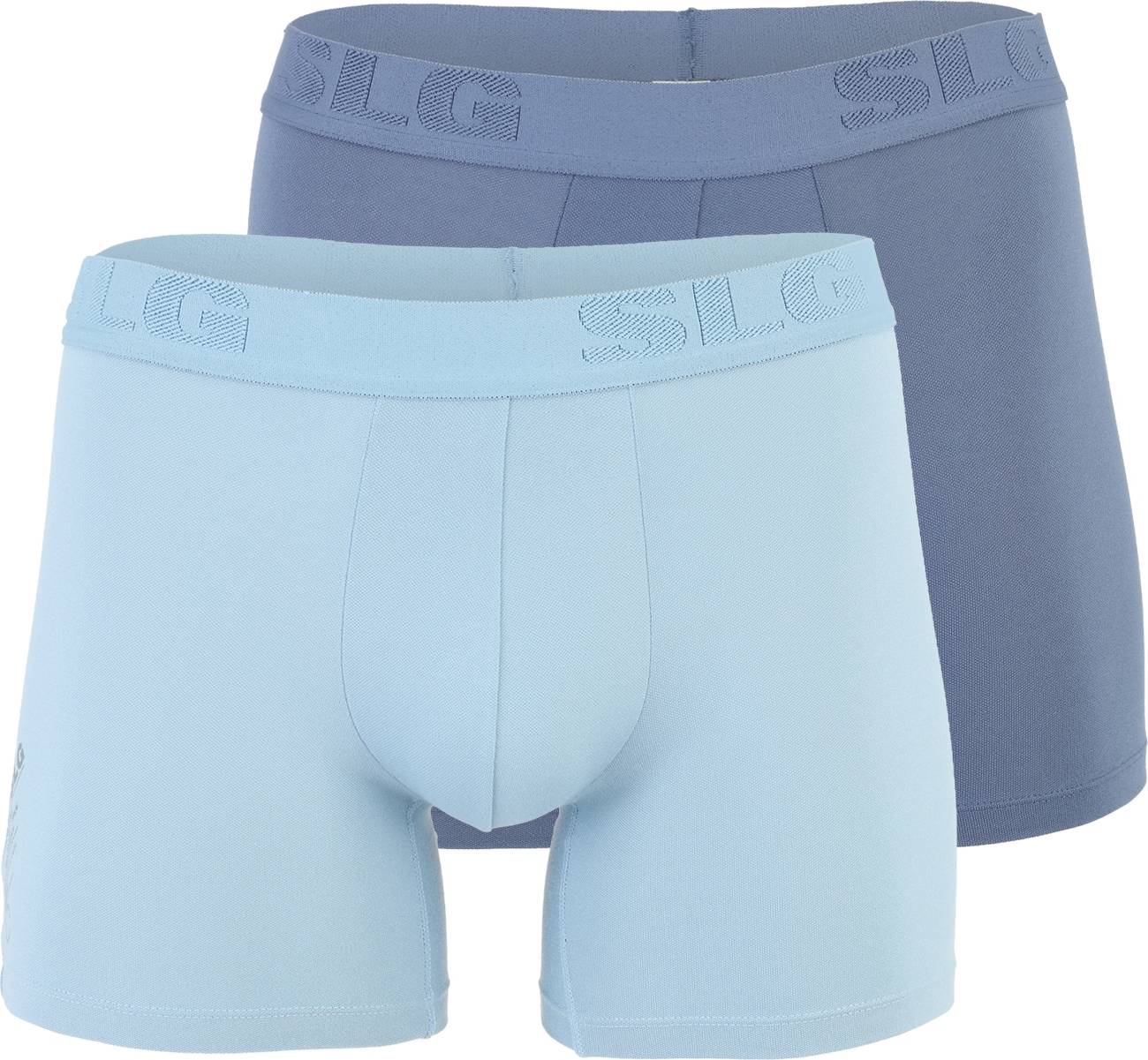 Sloggi Boxershorts Base Soft - Rauchblau/Taubenblau