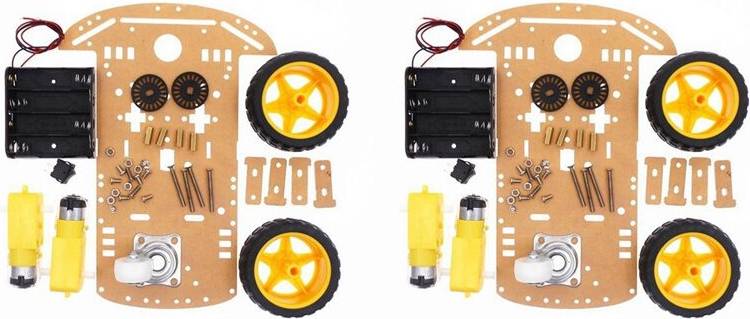 2WD Roboter Car Chassis Kit