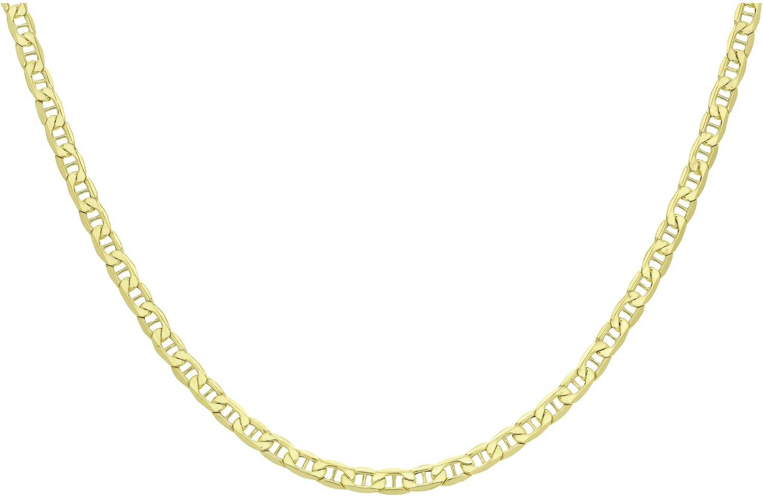Revere 9ct Yellow Gold Italian Rambo Chain