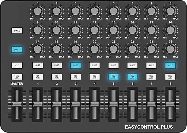 Typecat MIDI Keyboard Controller 24 Knobs