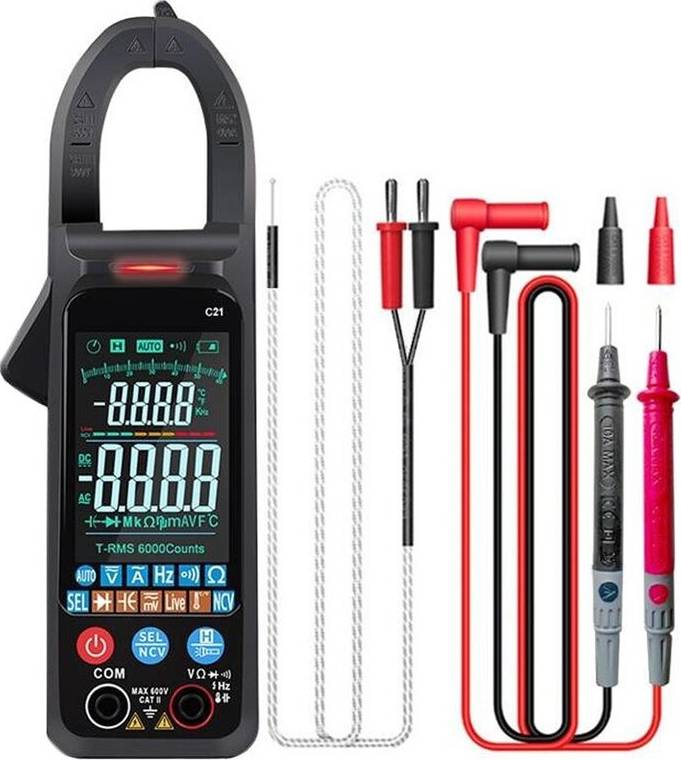 Typecat Digital Multimeter Current Clamp Meter