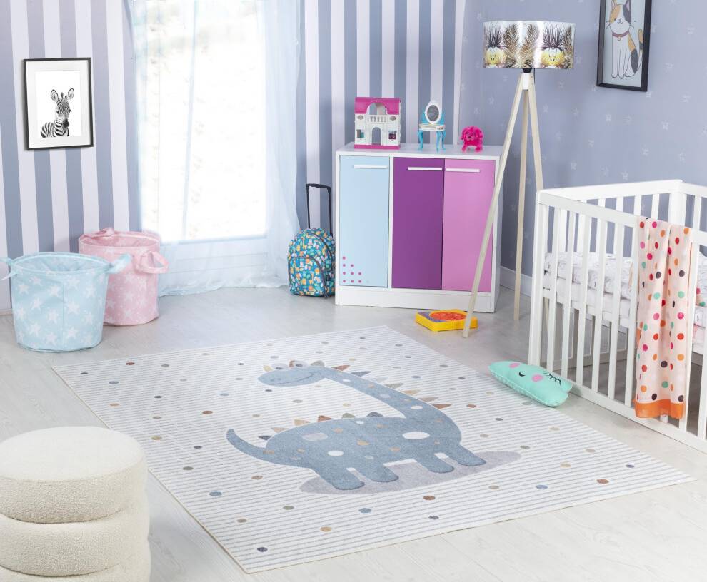 Dinosaur Washable Kids Rug
