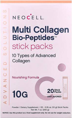 Multi Collagen Bio Peptides Powder Sticks