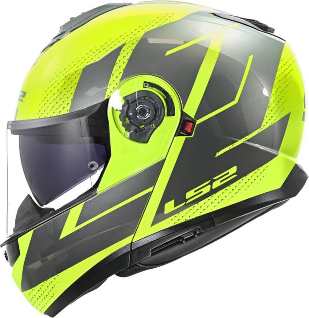 LS2 FF908 Strobe II Code Klapphelm