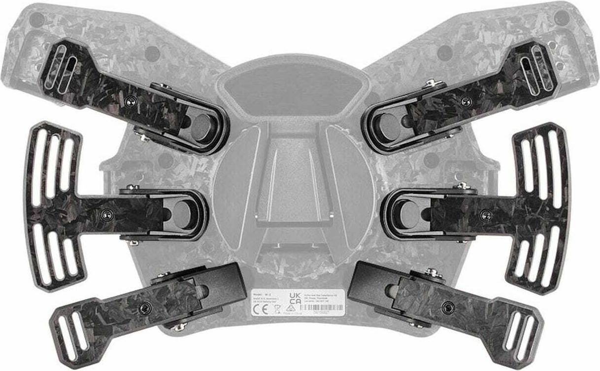 Asetek Racing Kolfiberpaddlar Kit