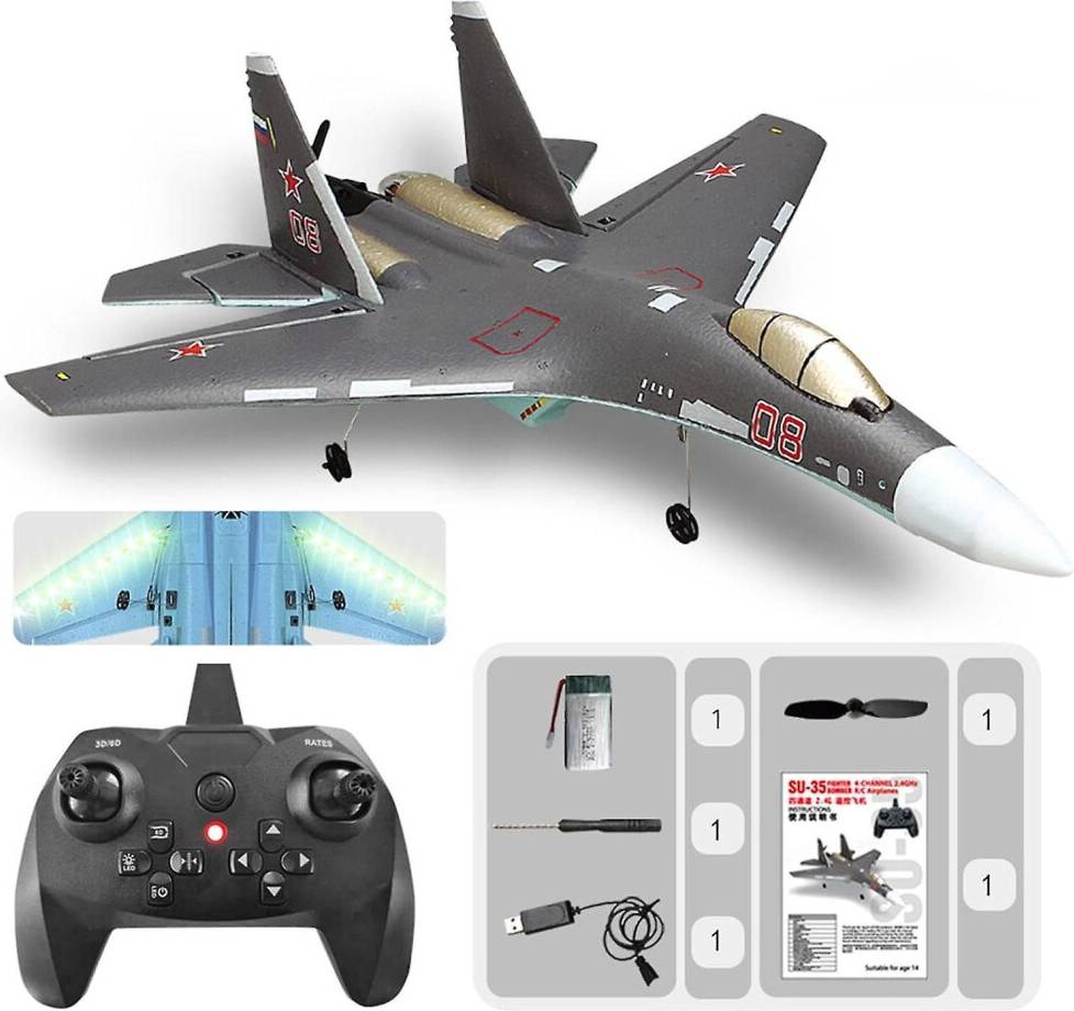 Remote control plane for kids Fighter Jet RC Plane 6 Axis Remote Control