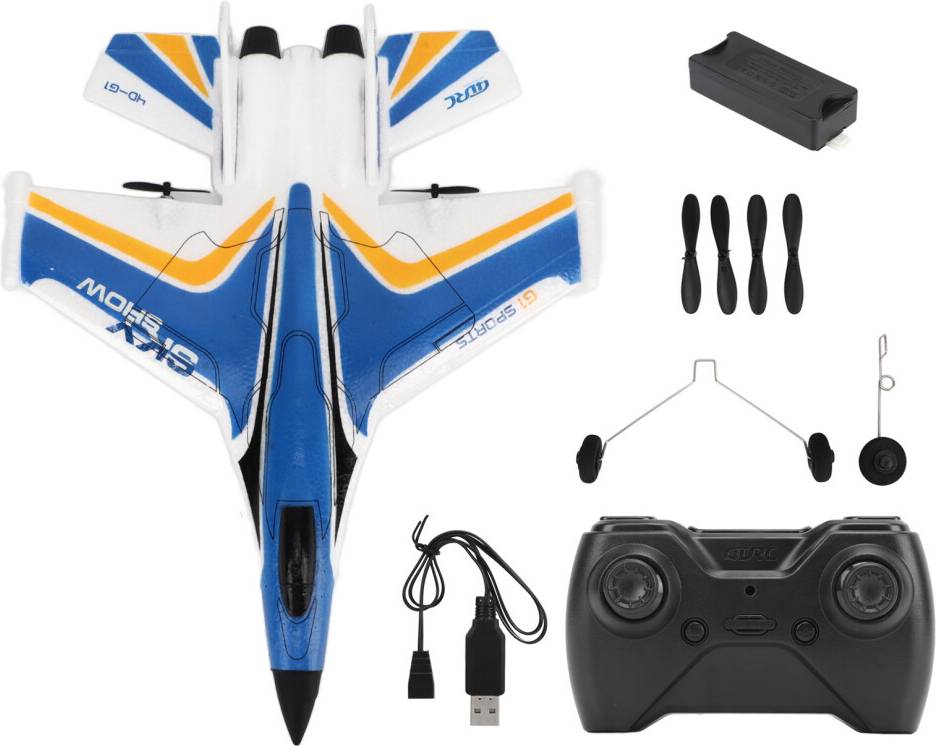 Remote control plane for kids EPP RC Plane with 6-Axis Gyro Stabilization Remote Control