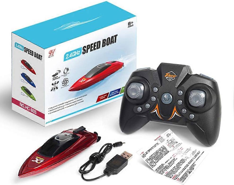 2.4GHz High Speed RC Racing Boat