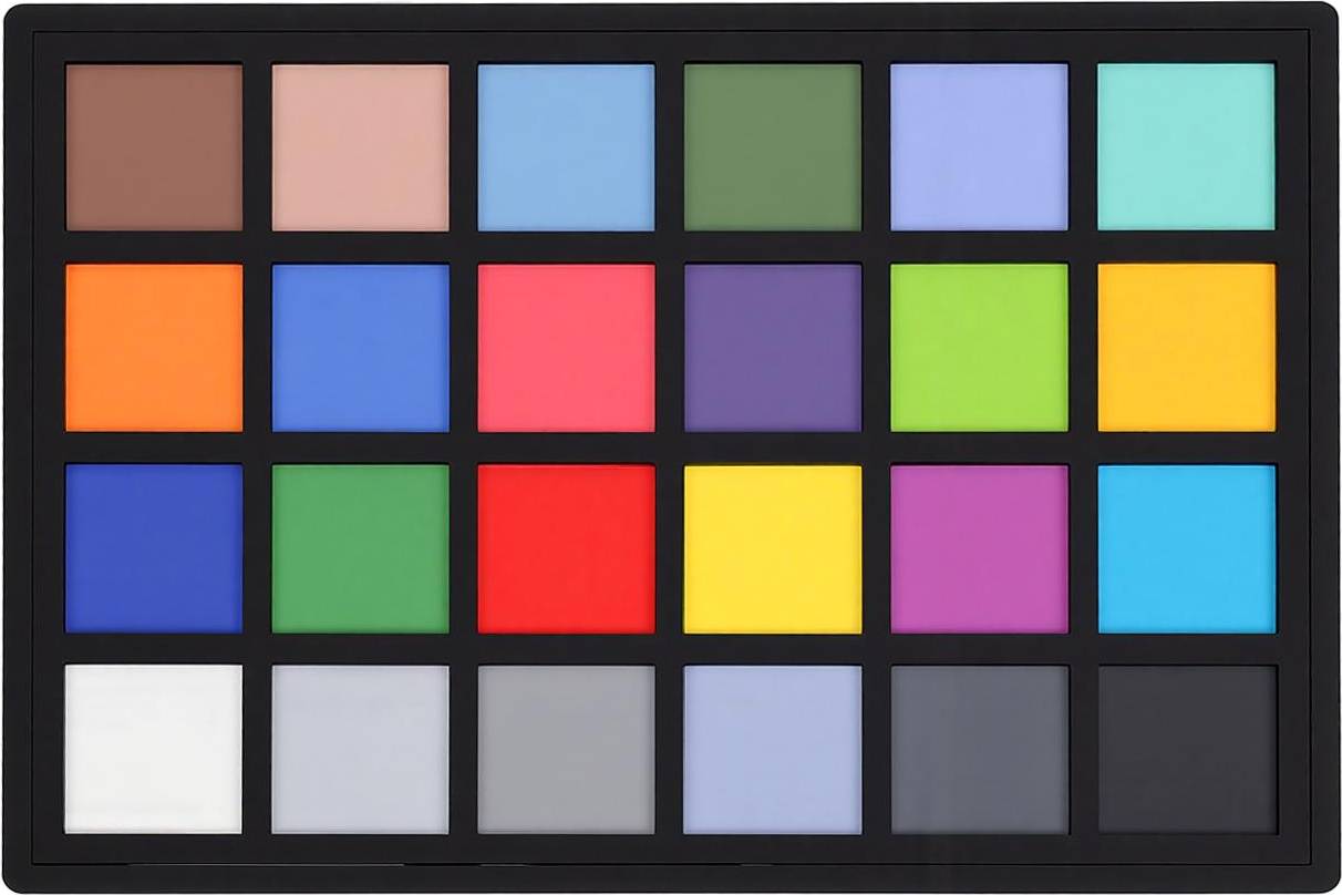 24 Color Calibration Correction Card