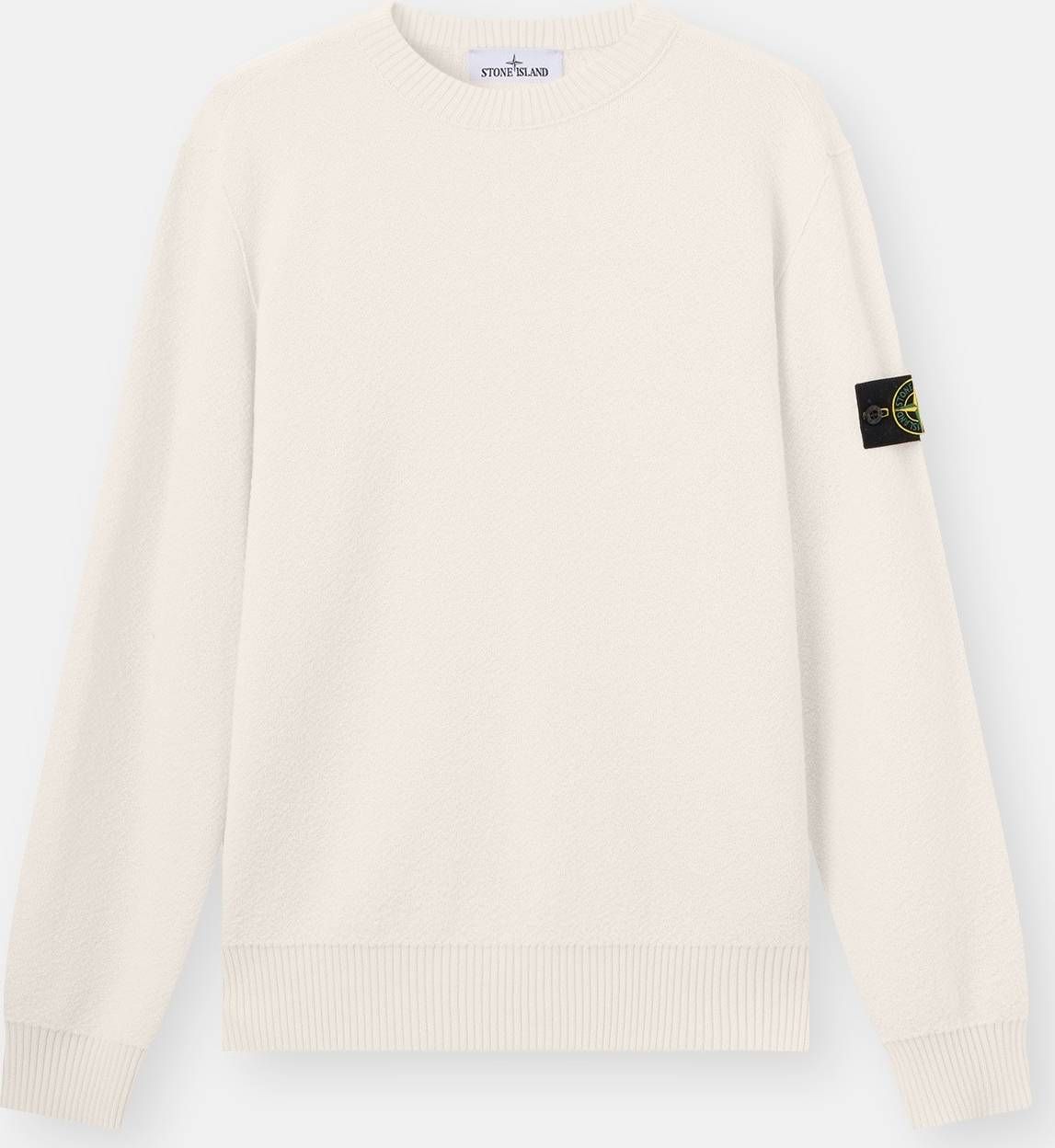 Stone Island Pure RWS Wool Sweater - Ivoire