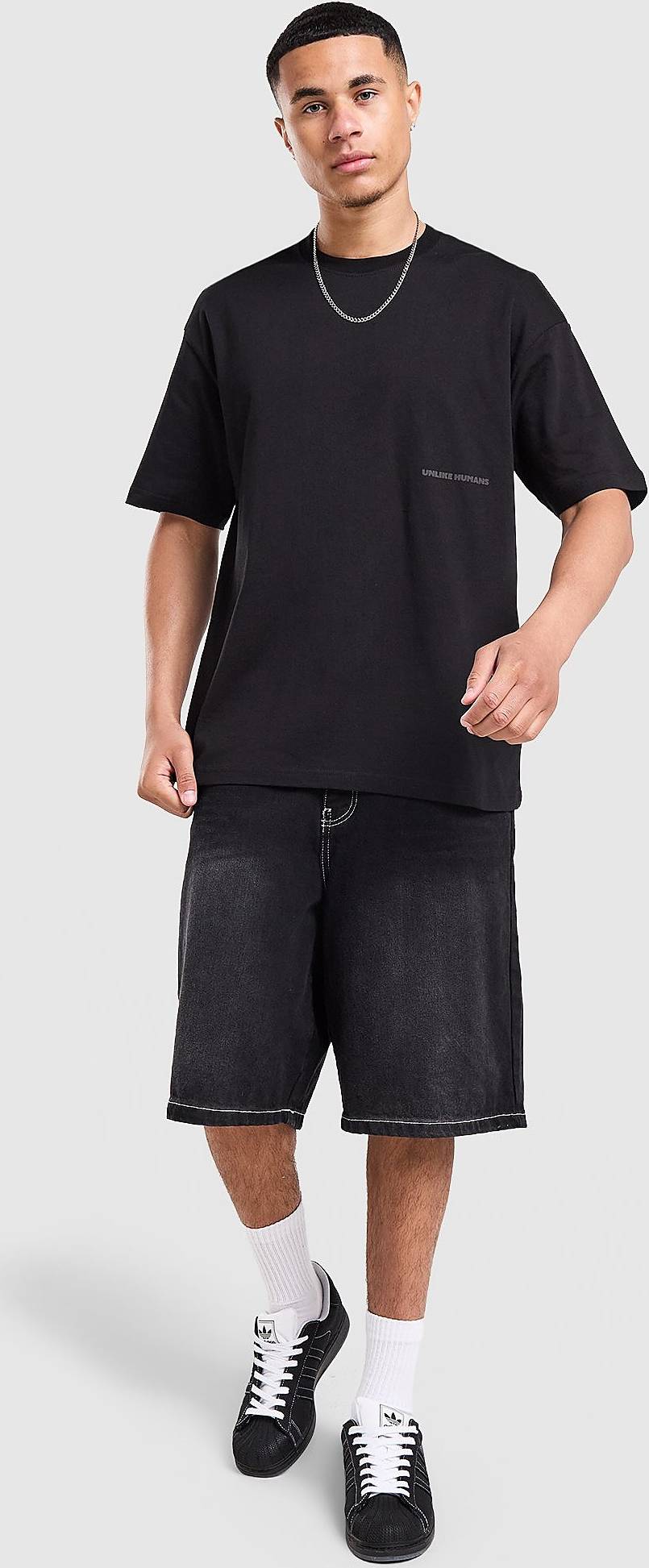 Unlike Humans Ridge T-Shirt - Svart