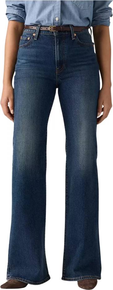 Levi's Ribcage Flared Jeans Gate Keeping - Blue