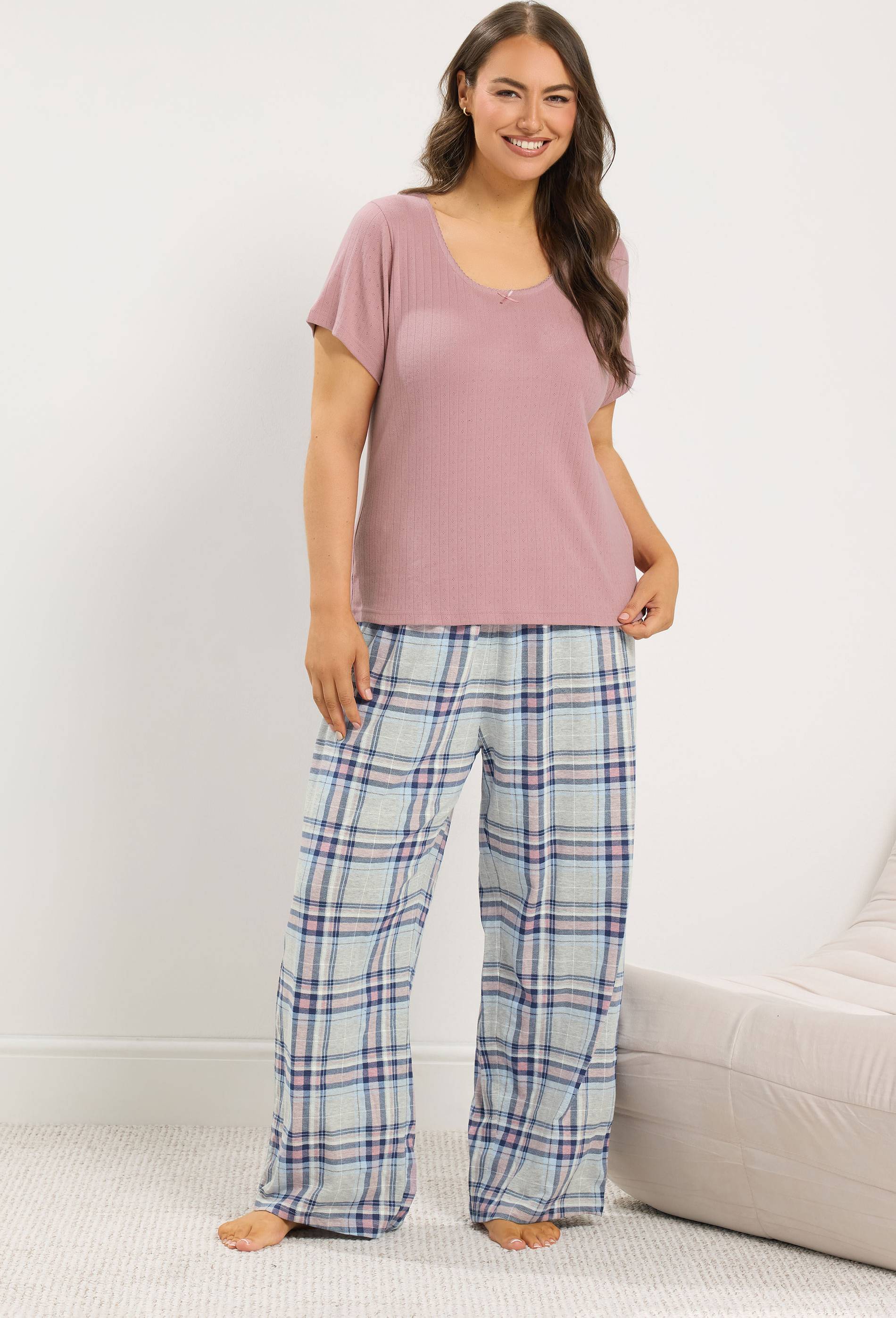 Yours Rutig Extra Breda Ben Pyjamas Set