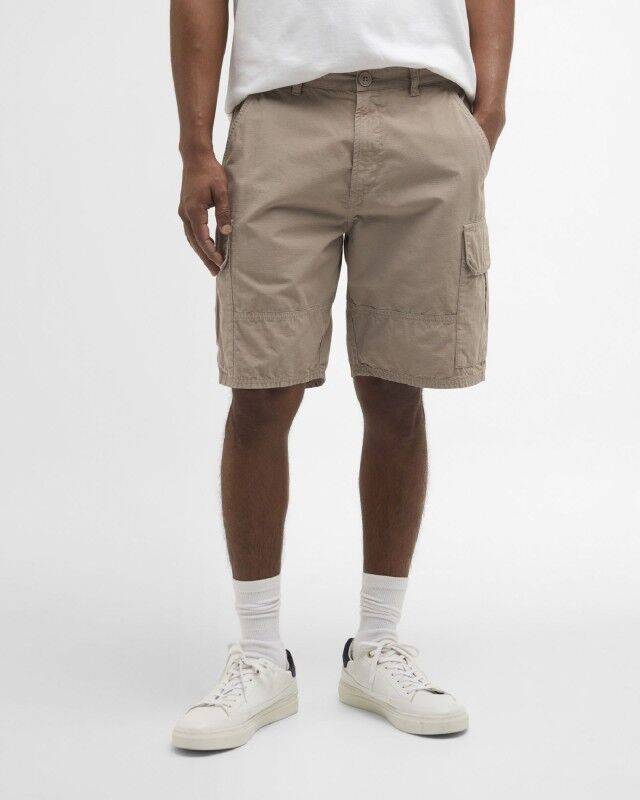 Barbour Cargo Short Herr Concrete - Ripstop Short