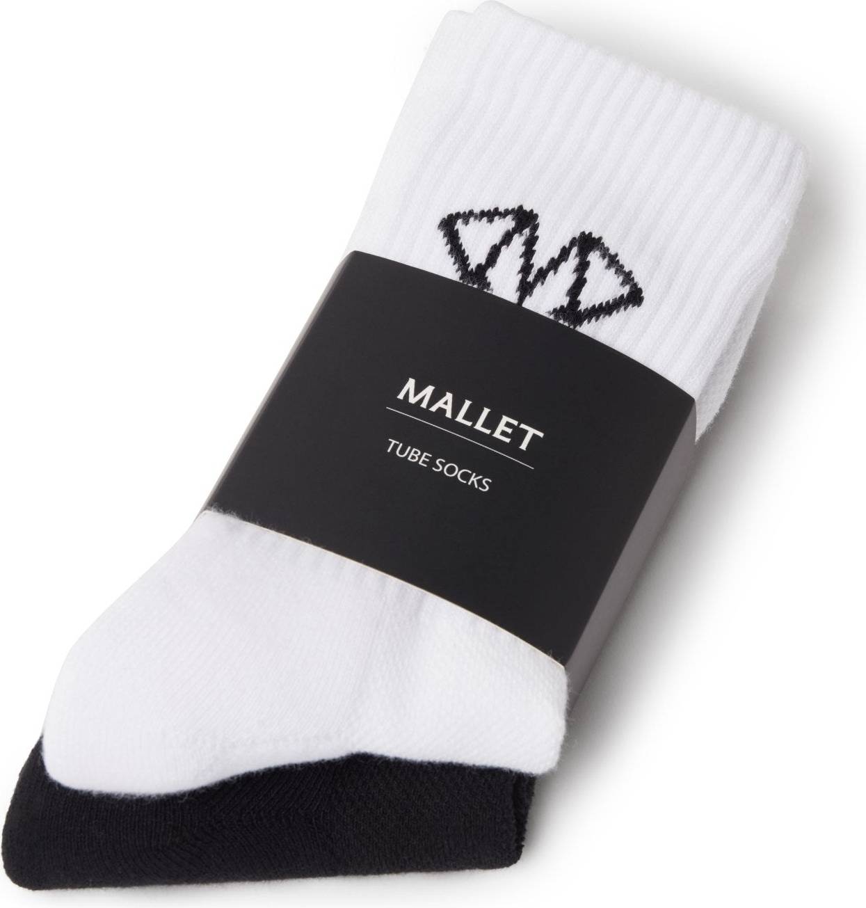 Mallet Socks Diamond Monogram 2 Pack - Multi