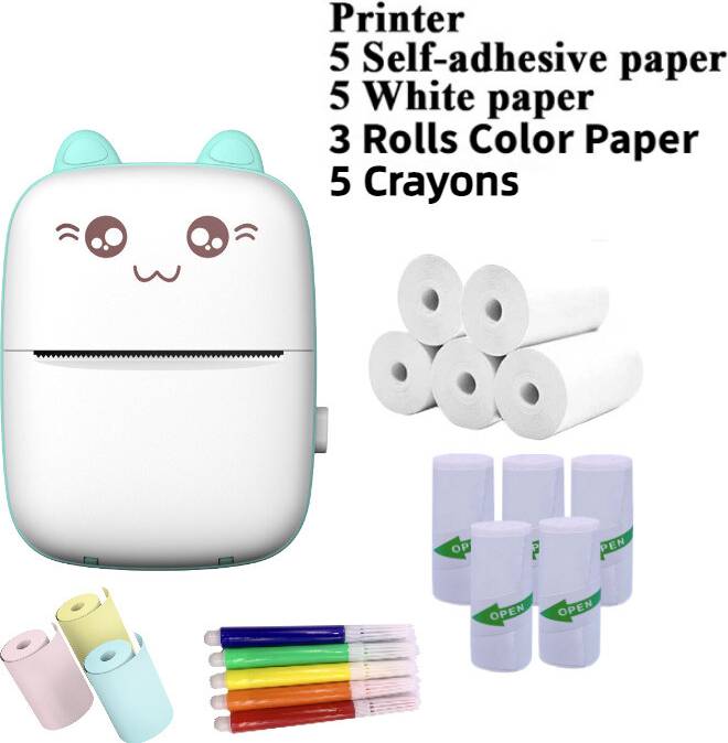Mini printer Bluetooth Wireless Mini Printer