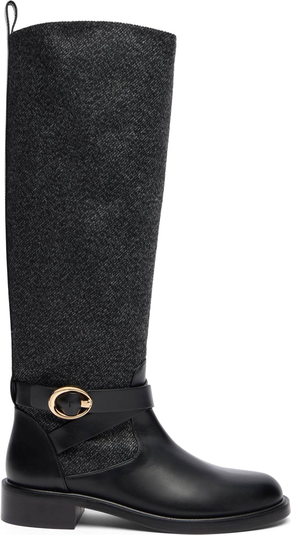 Stuart Weitzman Benni Riding Boot Shoes - Sort