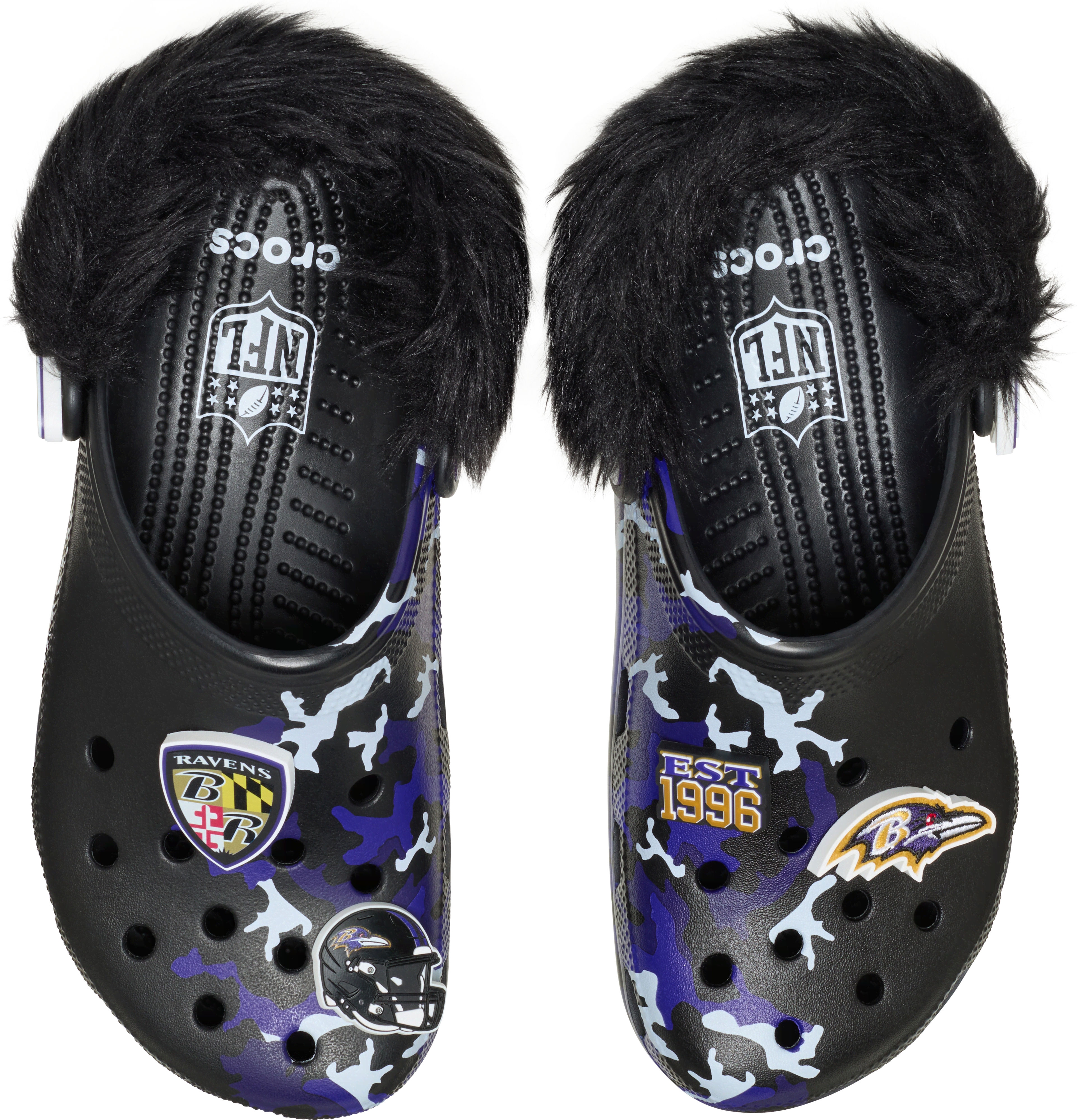 Crocs Baltimore Ravens Classic Clogs - Multi