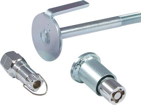 Land Rover Discovery LR3 Spare Wheel Lock