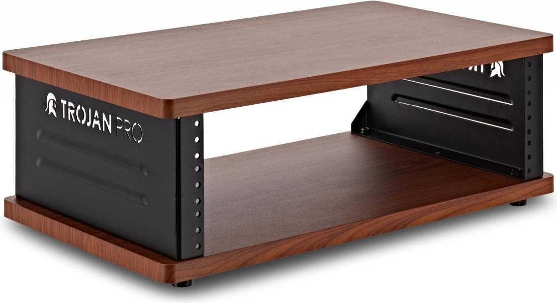3u rack Trojan Pro Teneo 3U Studio Rack Unit Cherry