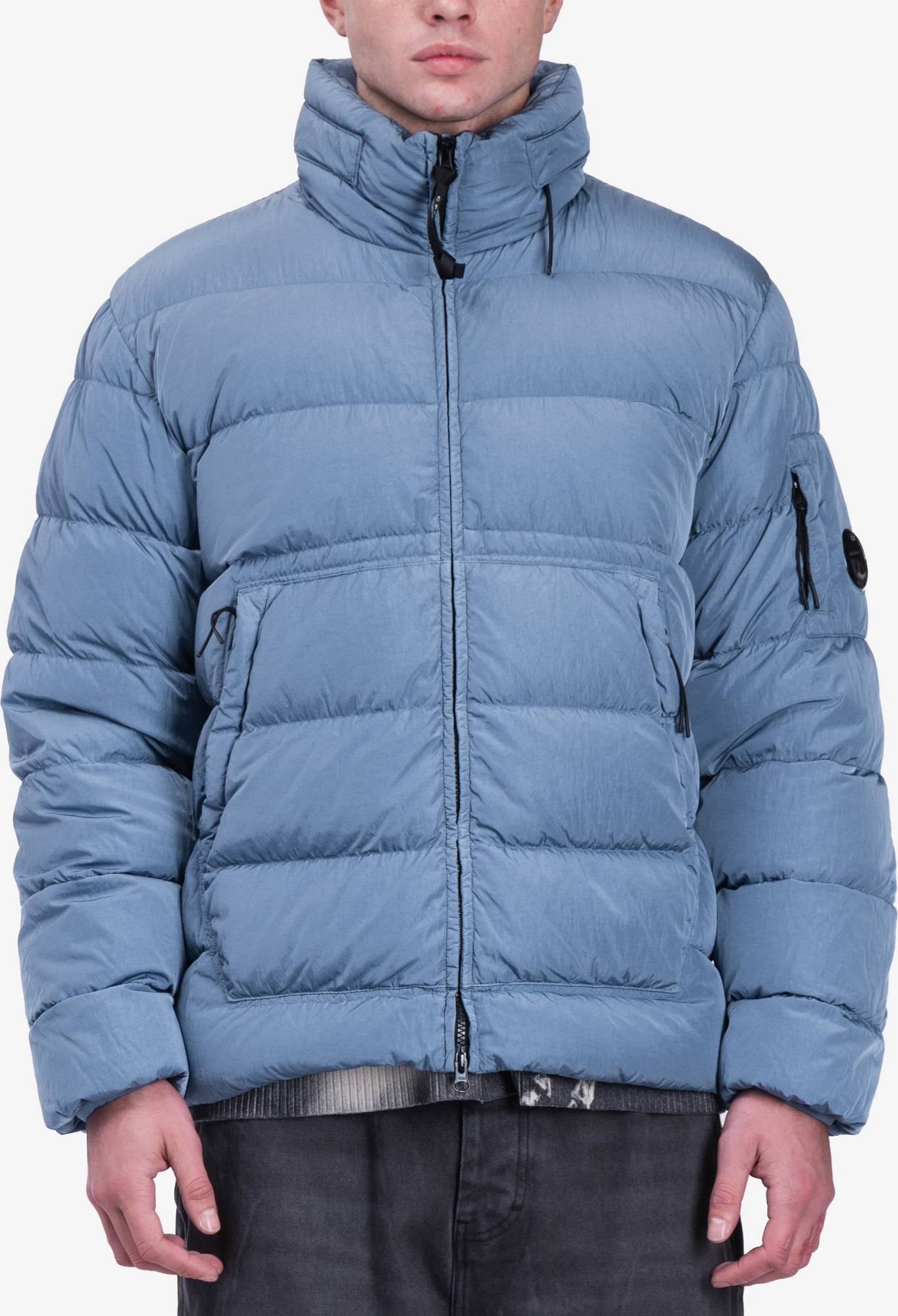 C.P. Company Chrome-R Down Jacket - Flint Stone