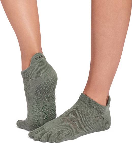 ToeSox Full Toe Low Rise Grip - Ivy Field