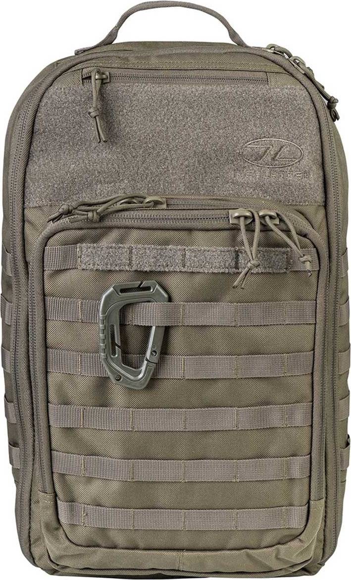 Highlander Harrier Full Clamshell Backpack Ranger Green