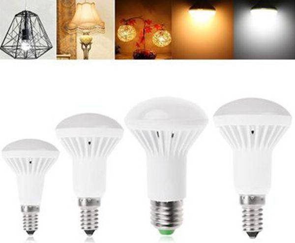Greenzech R39 R50 R63 LED Globe Light Mushroom Bulb 5W 7W 9W 12W