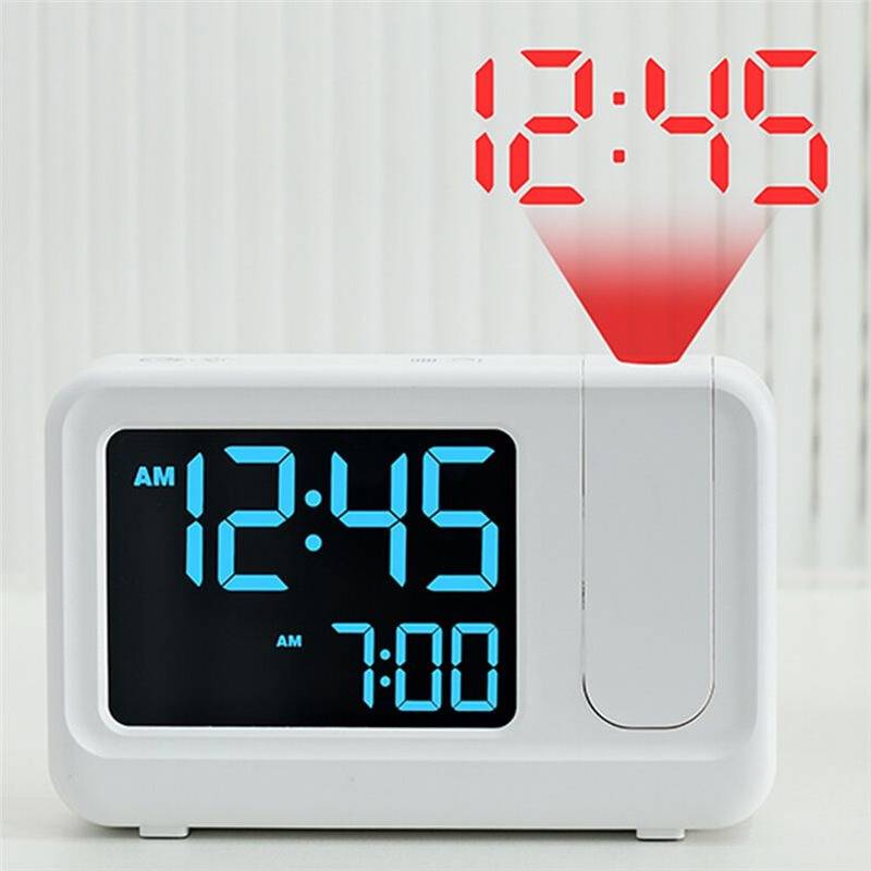 Exogio Digital Multifunctional Projector Alarm Clock