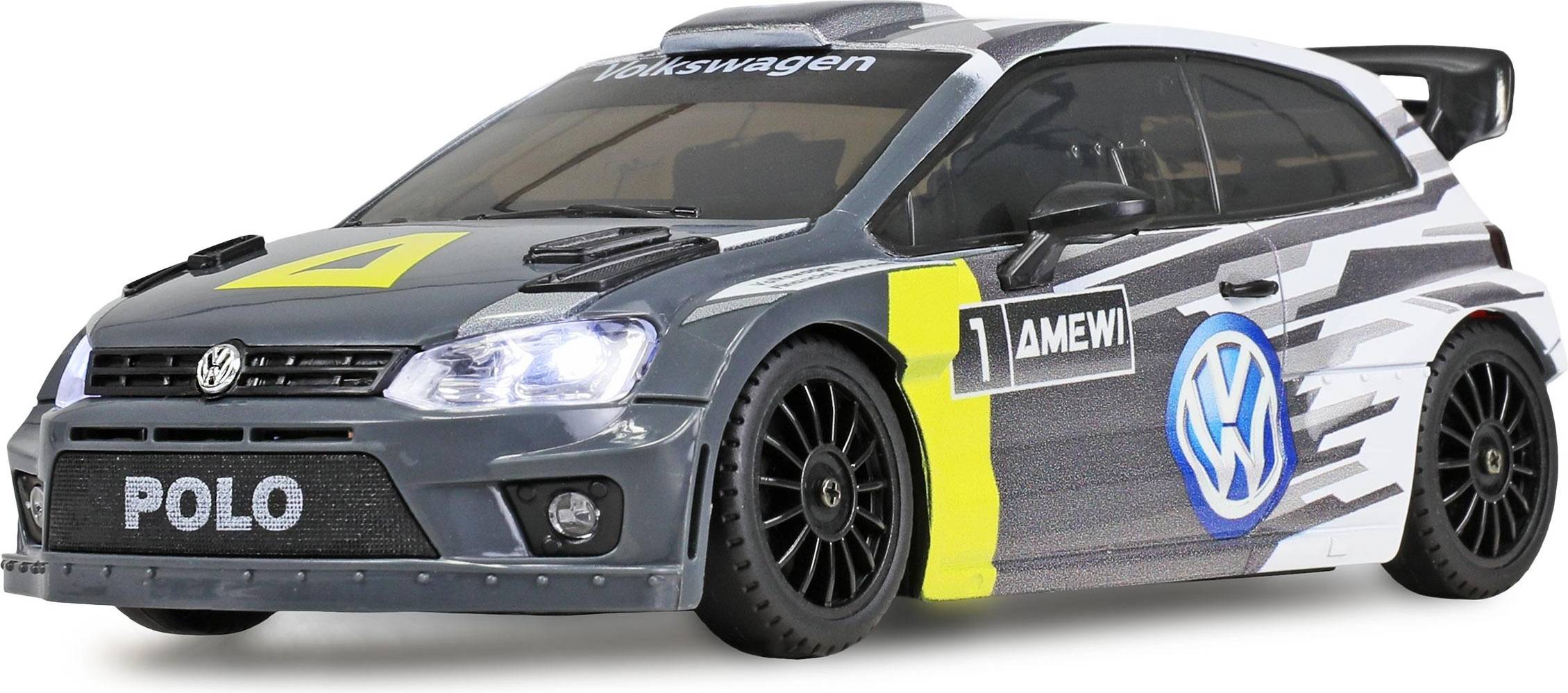 Vw polo Amewi VW Polo R WRC Rallye Drift 4WD 1 28 RTR Grau