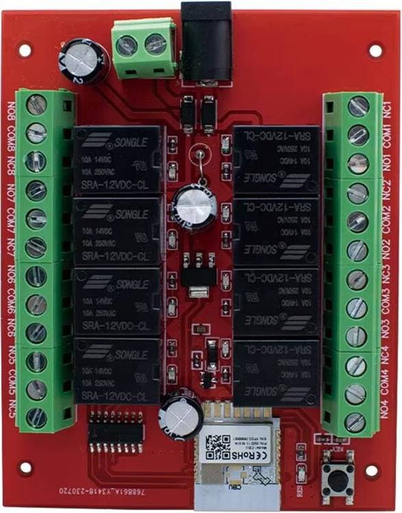 8 Channels WiFi Relay Module