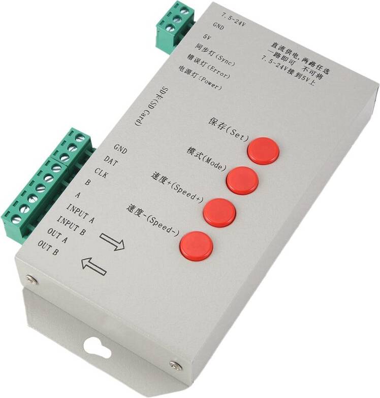 6X RGB LED Controller T1000S Card 2048 Pixels