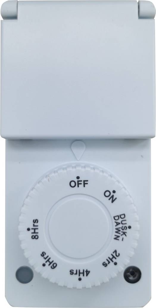 Timer stikkontakt ELETRA Lyssensor Timer