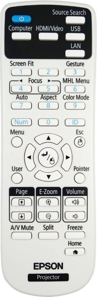 Epson H793c Projector Remote Control