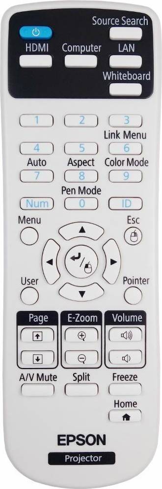 Epson H727a Projector Remote Control