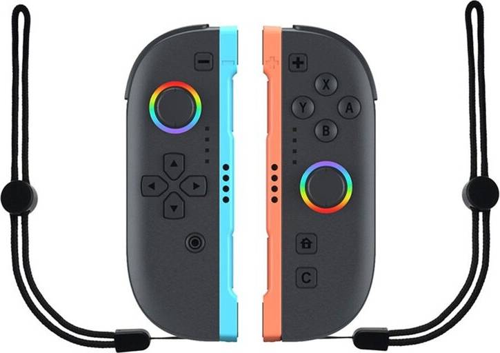 Replacement Wireless Game Controllers for Nintendo Switch 2/Nintendo Switch - Multicolour
